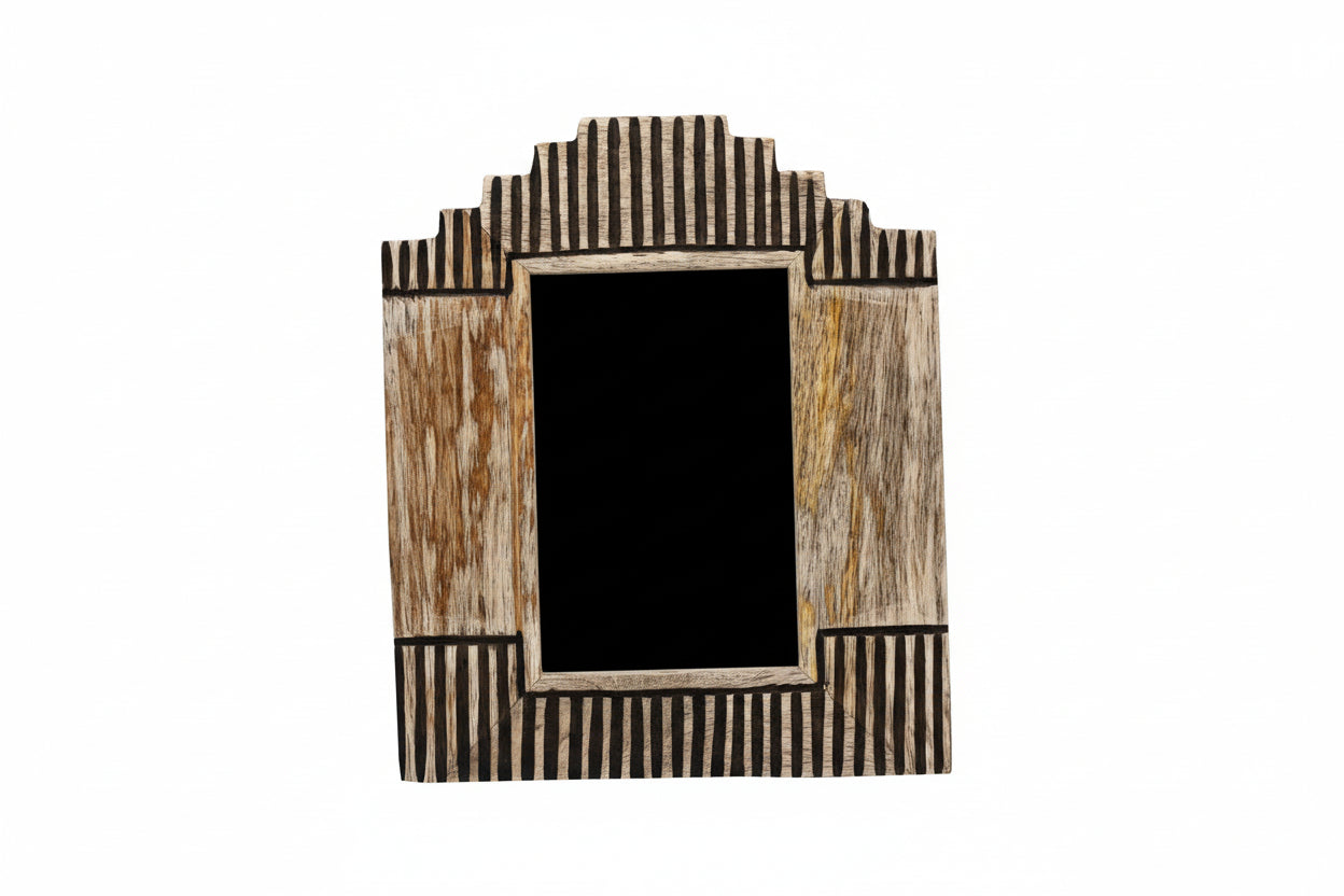 Wood Stepped Picture Frame - 4x6