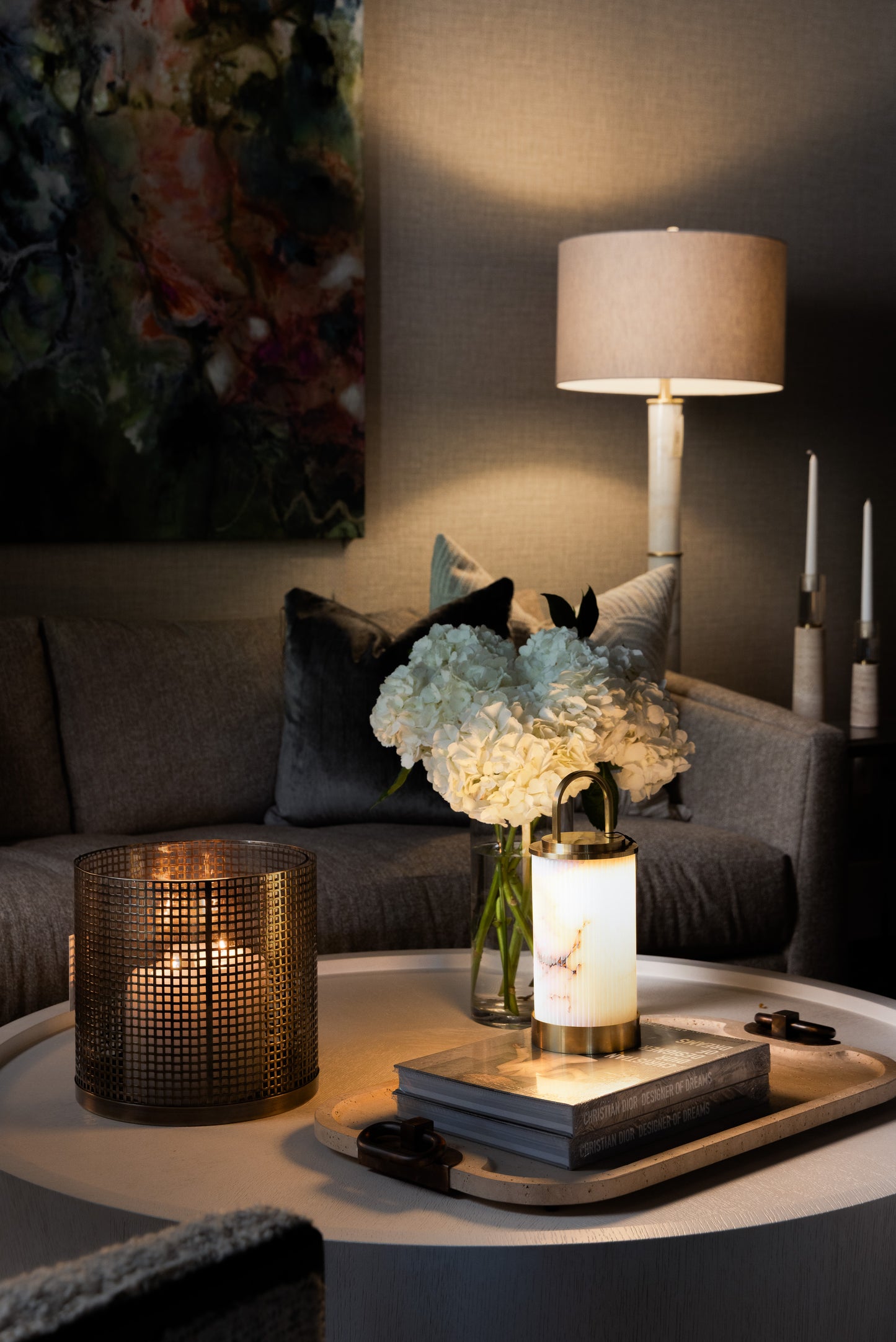 Rechargeable Alabaster Accent Lamp