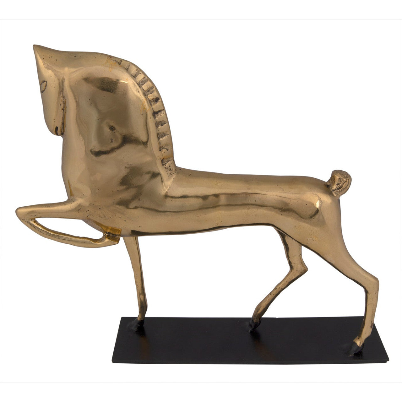 Brass Horse Sculpture