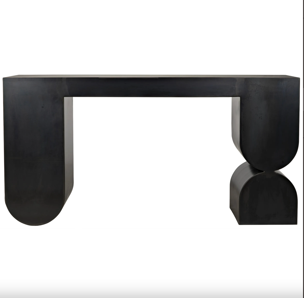 Black Geometric Console