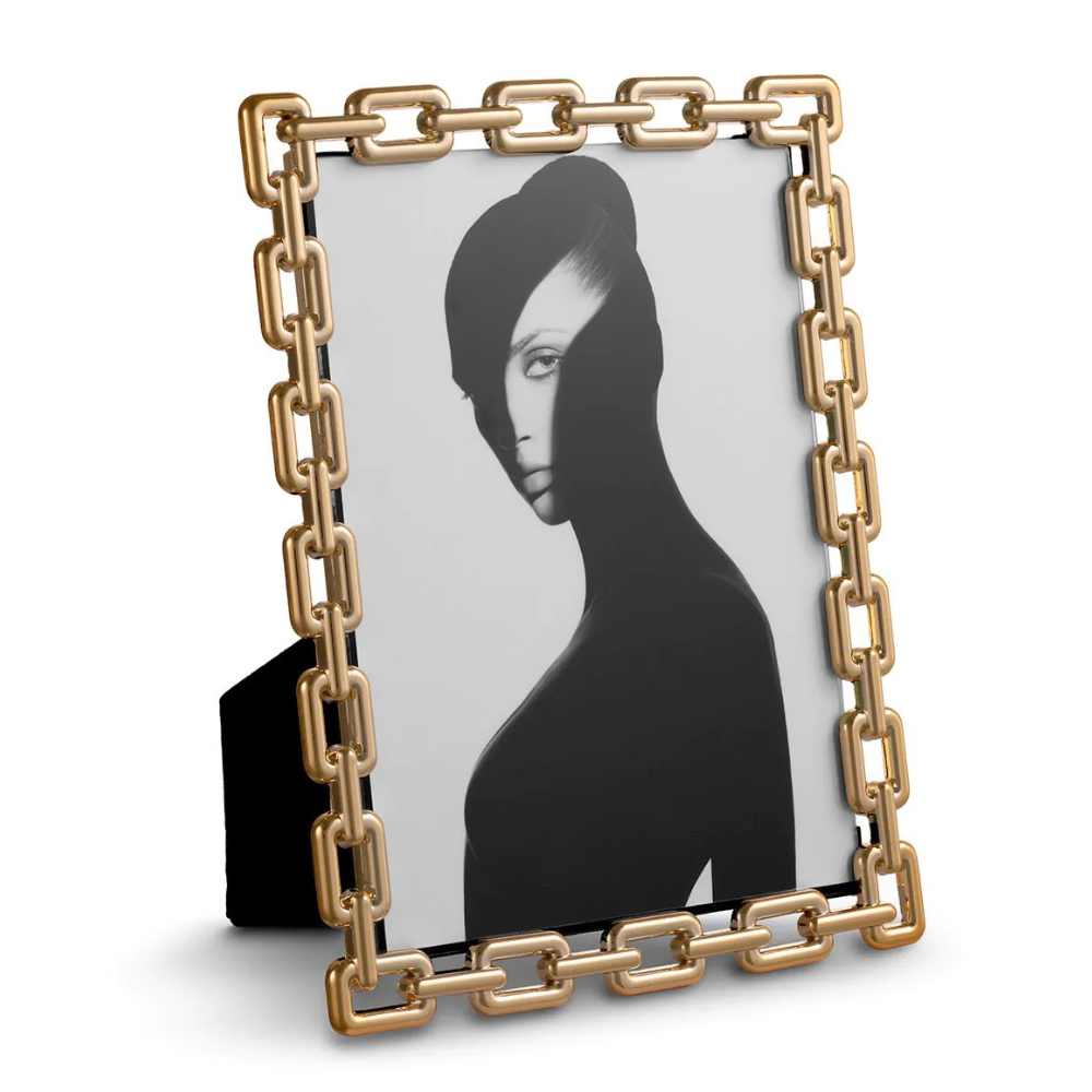 Gold Chain Picture Frame