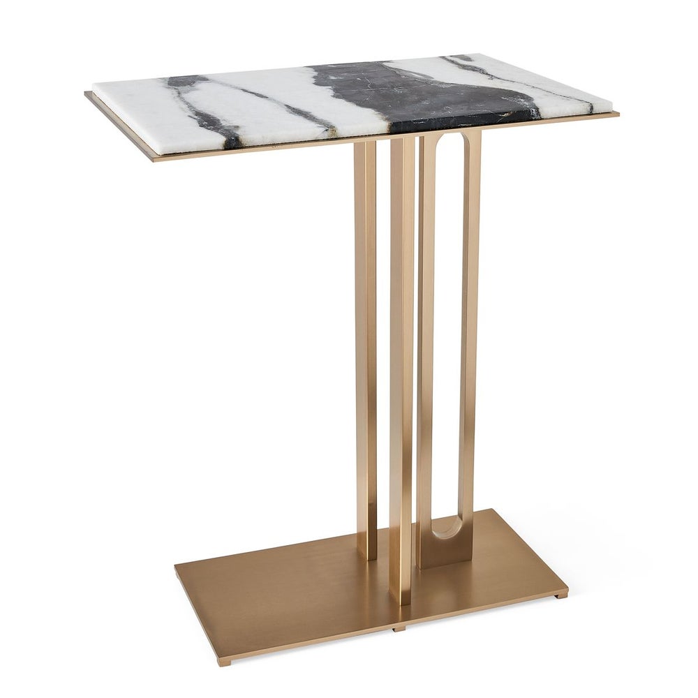 Green Marble Accent Table