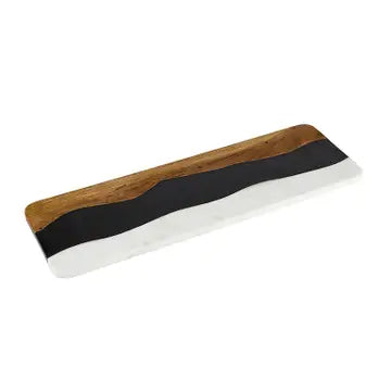 Marble + Wood Board