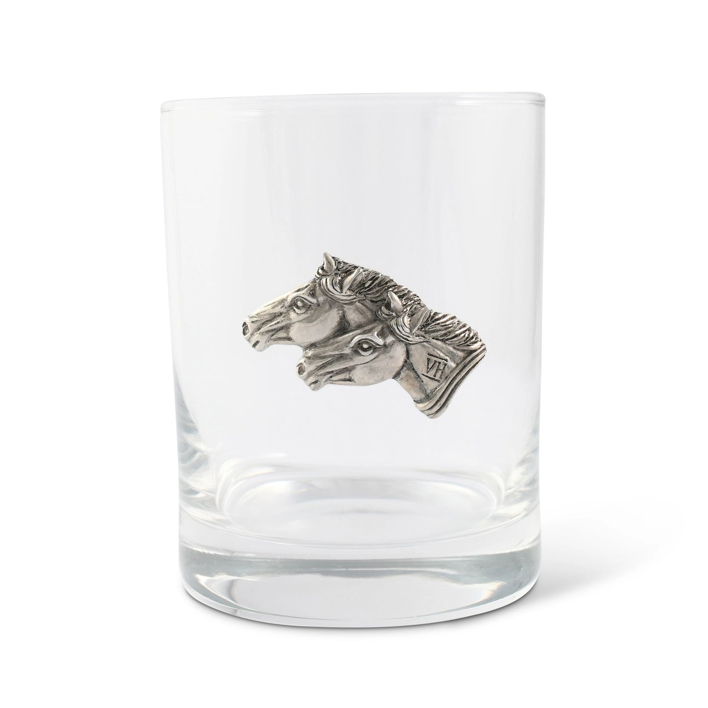 Double Horse Head Glass