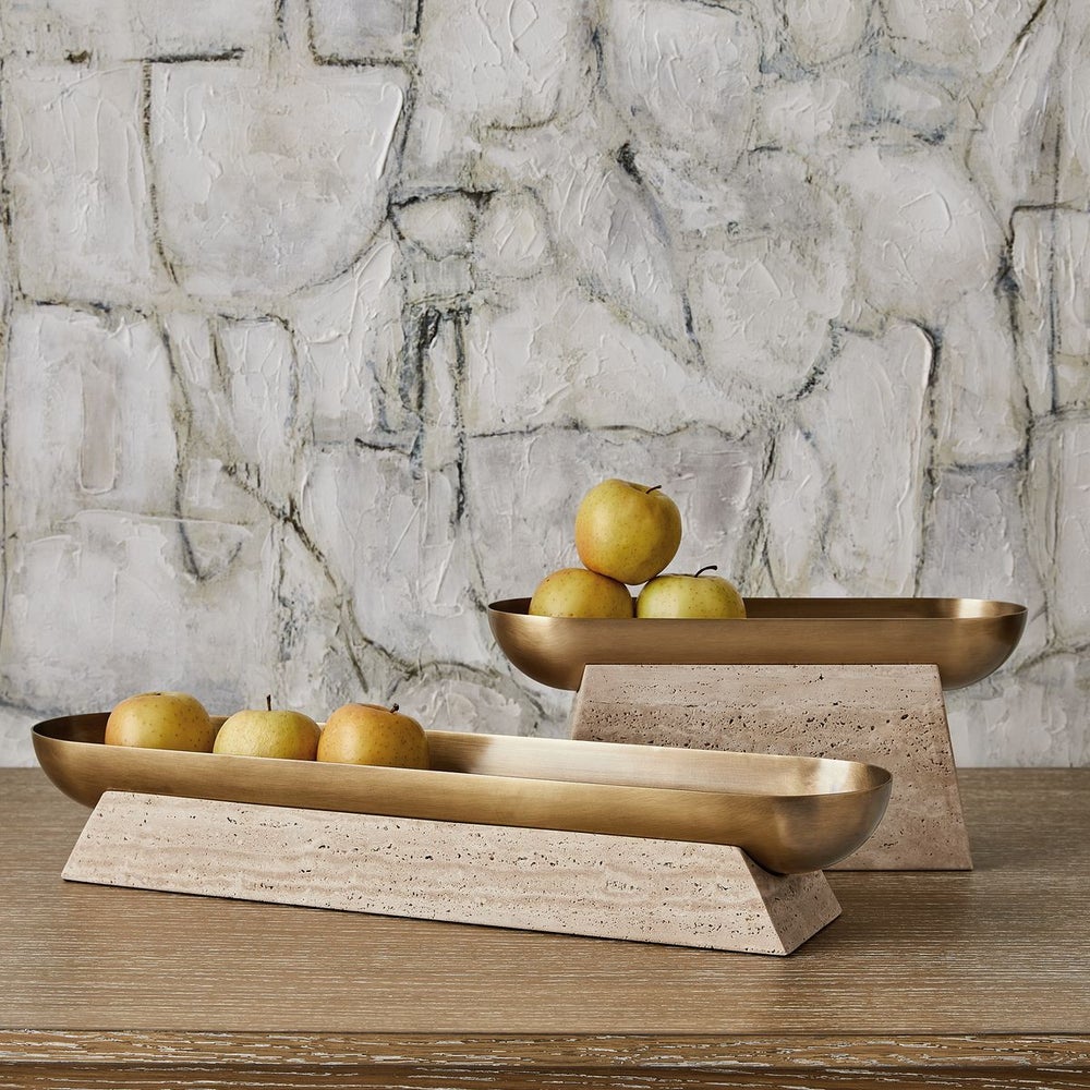 Travertine Decorative Bowl