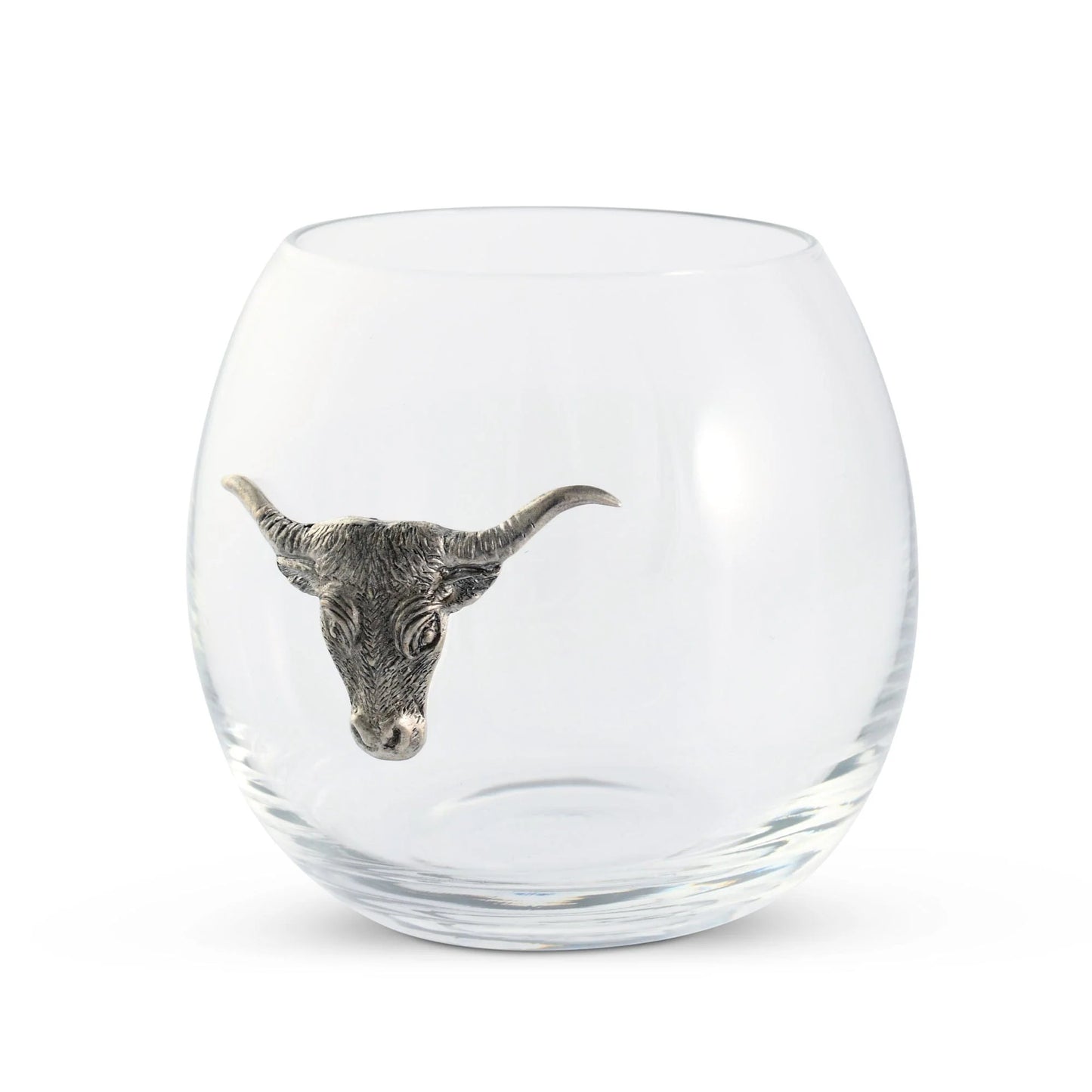 Longhorn Wine Stemless Glass