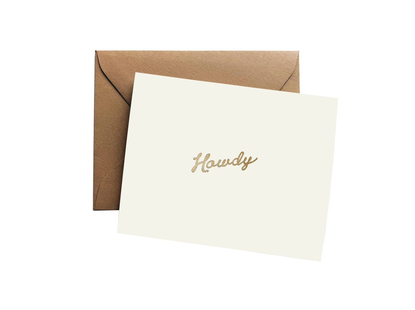 Howdy Greeting Card