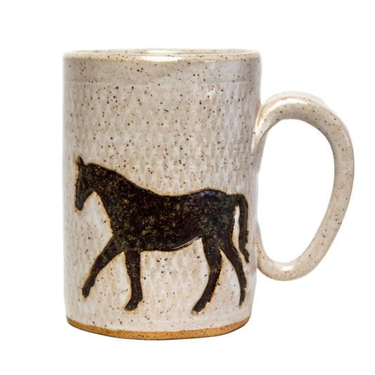 Brown Horse Ceramic Mug - 14oz