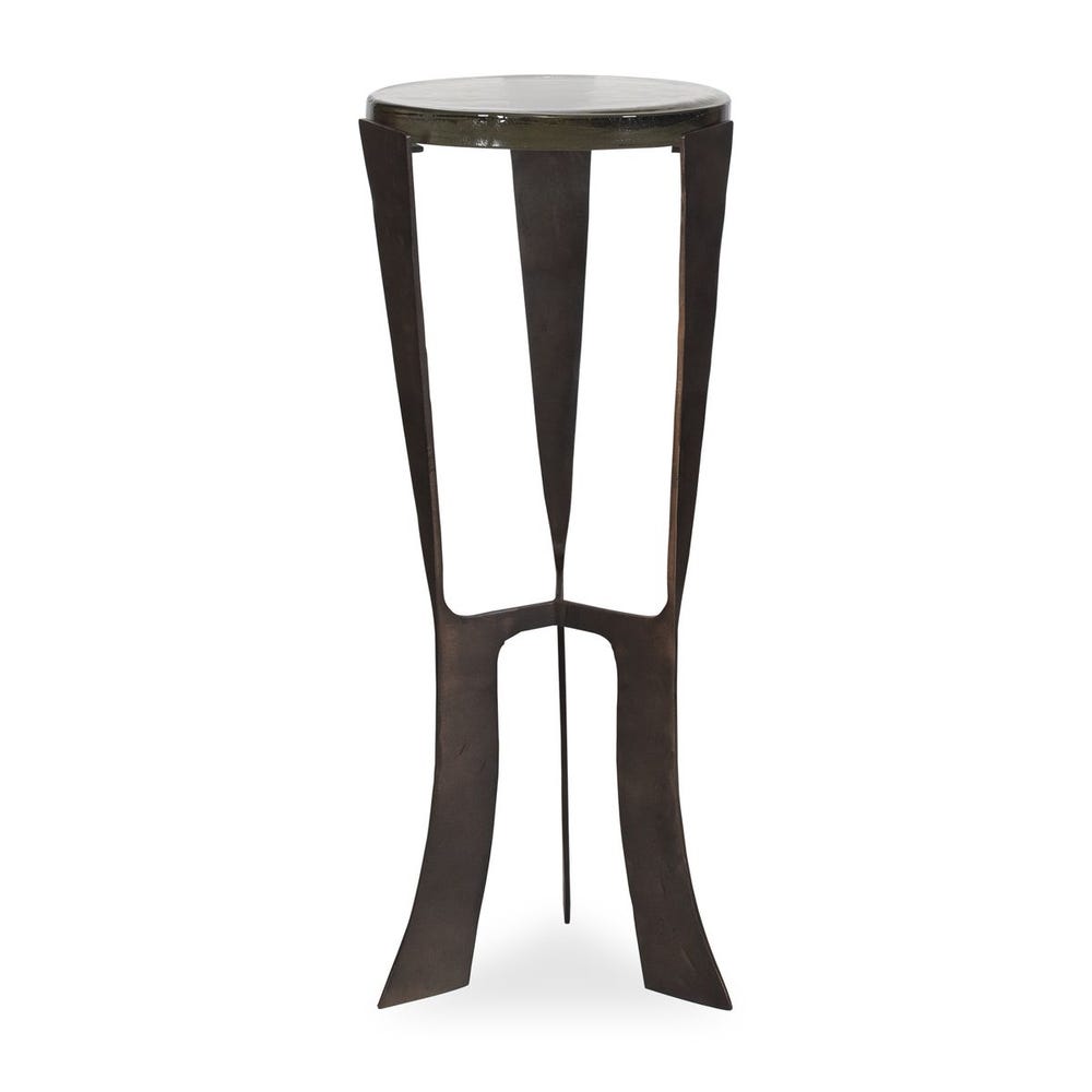 Cast Glass Drink Table