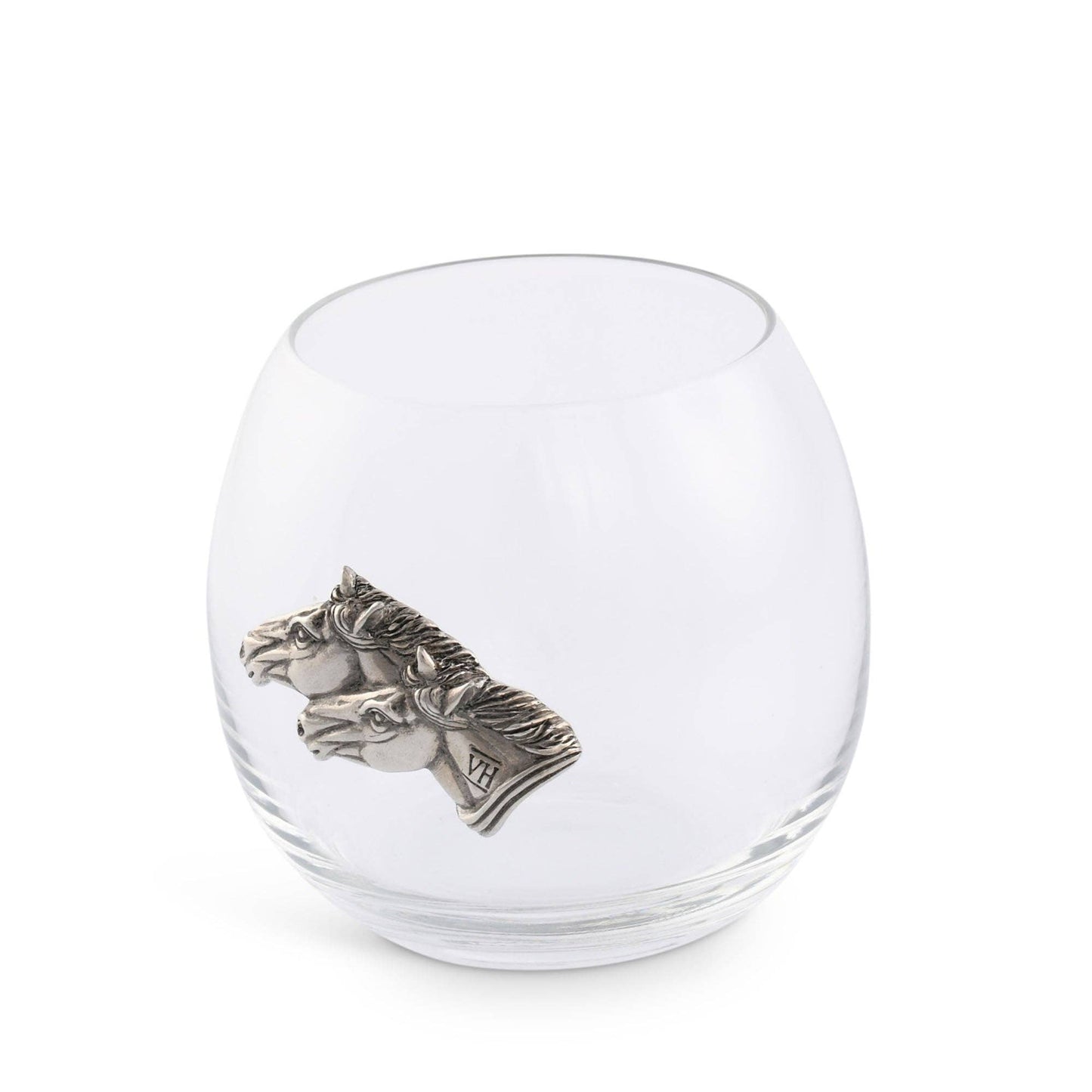 Running Horse Stemless Wine Glass