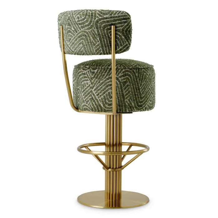 Camari Green Bar & Counter Stool