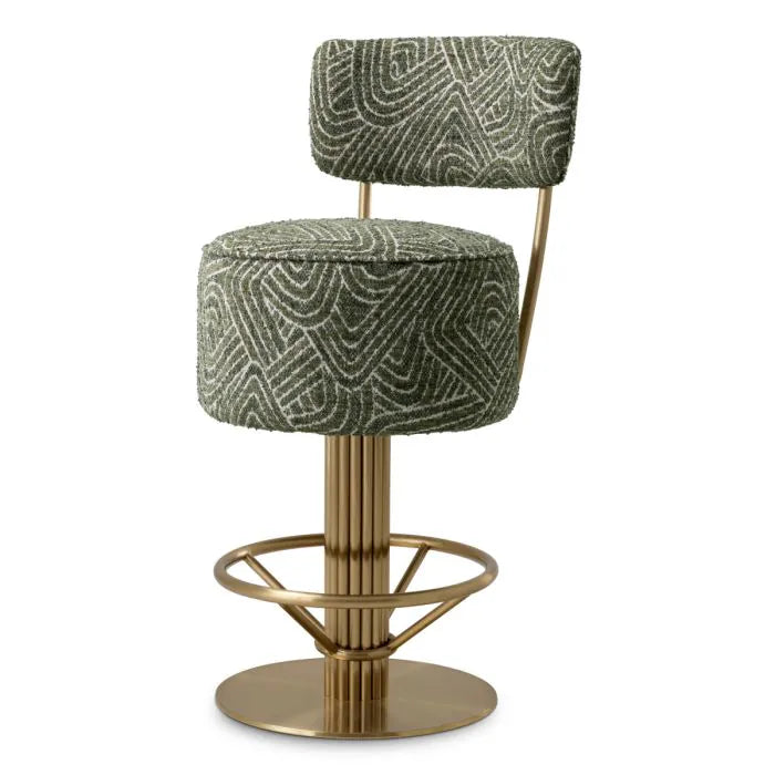 Camari Green Bar & Counter Stool