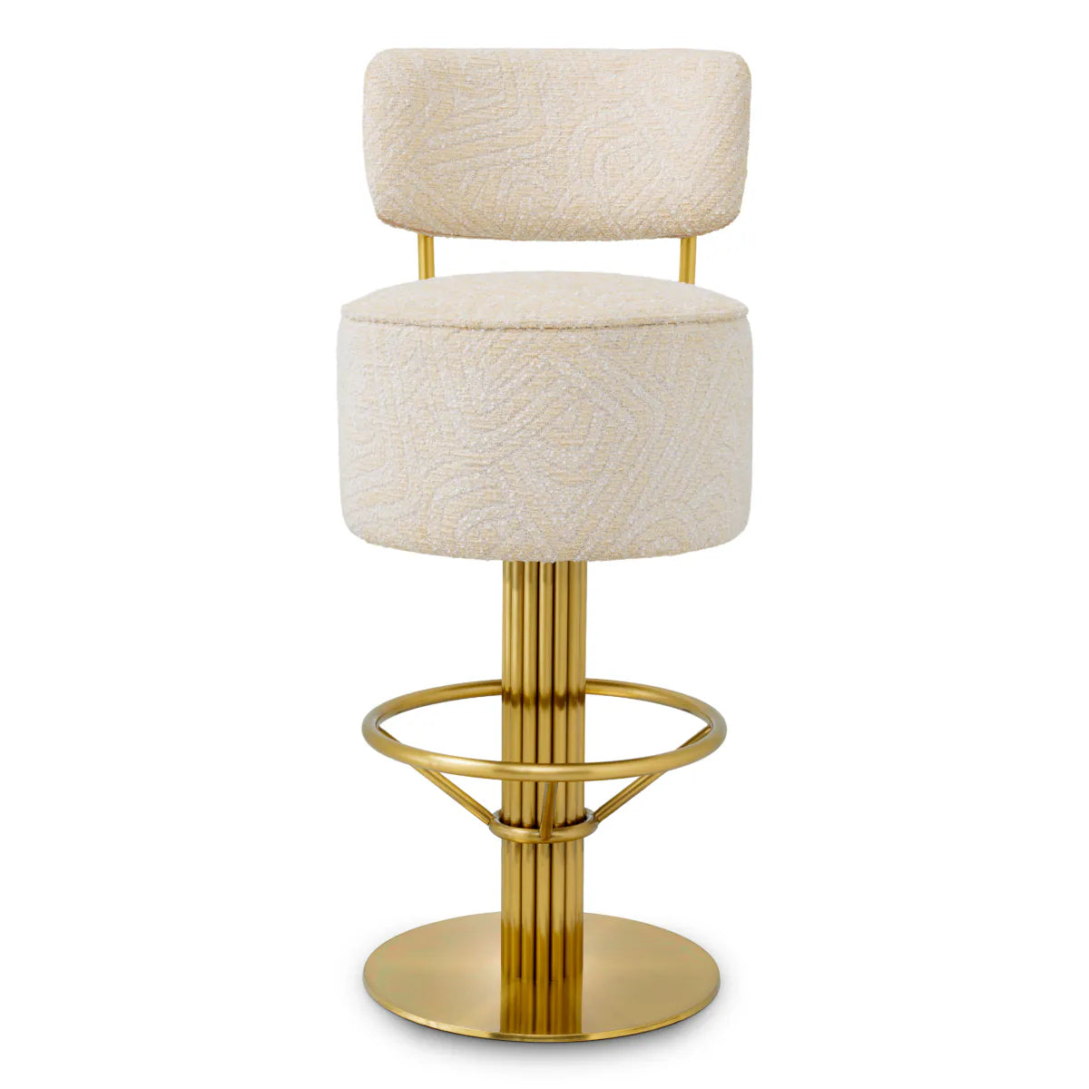 Camari Cream Bar & Counter Stool