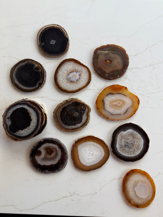 Agate Coaster S/4