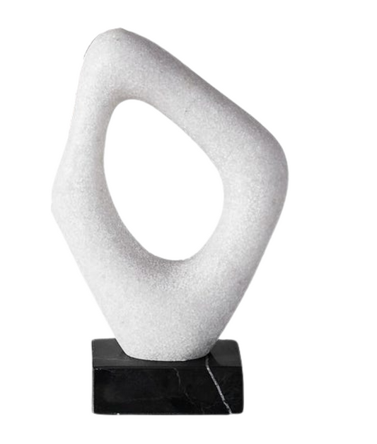 Ivory Stone Sculpture - Large