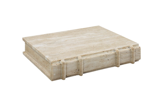 Travertine Storage Box - Large