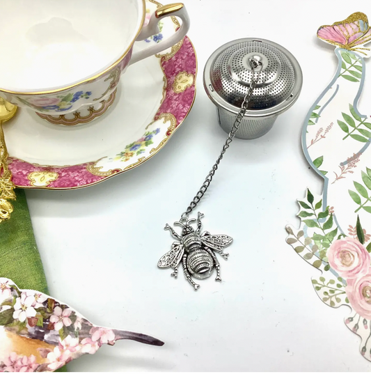 Tea Ball Silver Queen Bee Infuser Basket