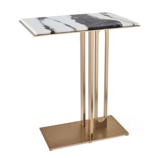 Green Marble Accent Table