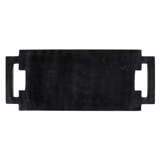 Black Double Handle Marble Board