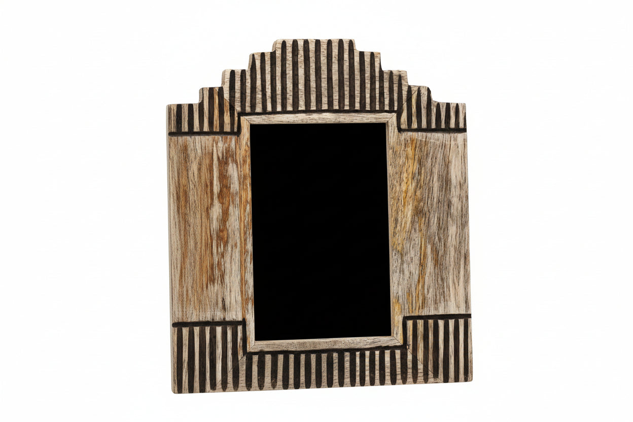 Wood Stepped Picture Frame - 4x6