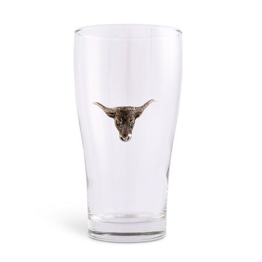 Longhorn Beer Glass