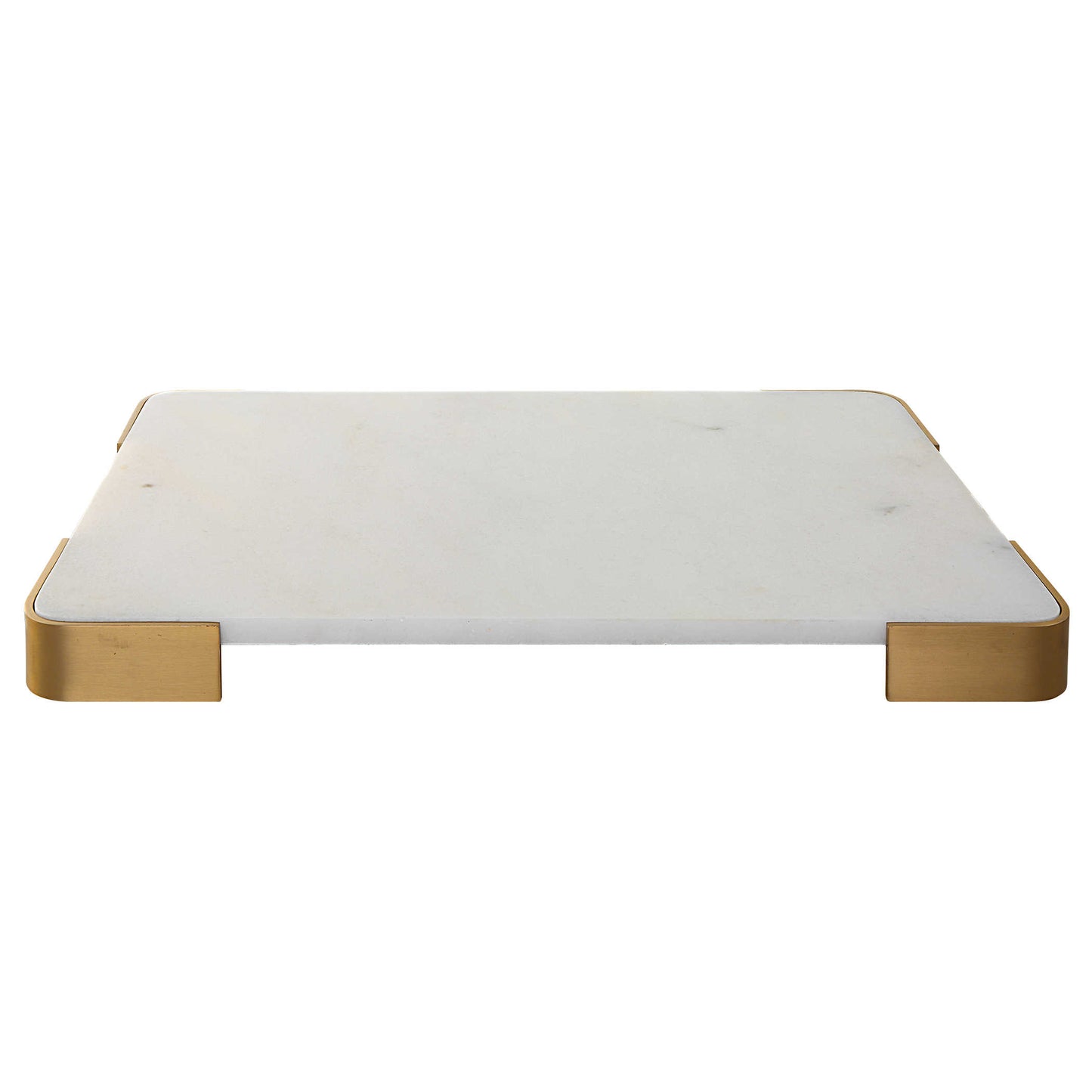 Small Tray - White Marble